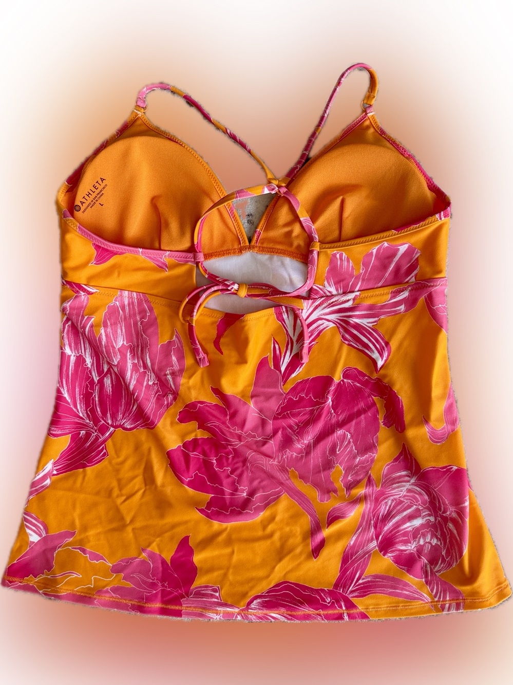 Athleta Kailua Tankini Top L - Picture 2 of 3